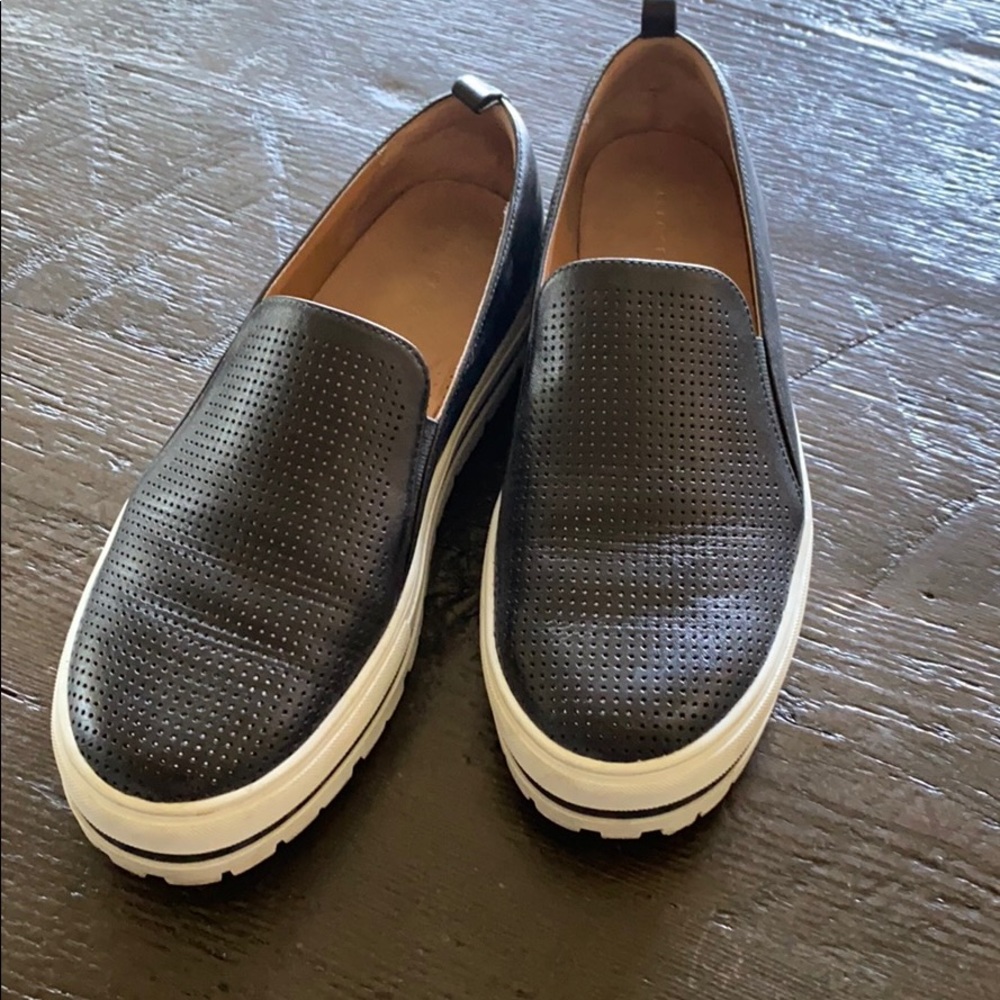 Halogen platform slip-on sneakers